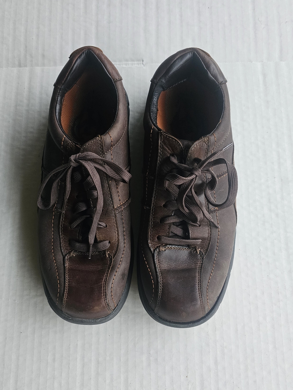 Skechers Men's Dark Brown Lace-Up Casual Sneakers